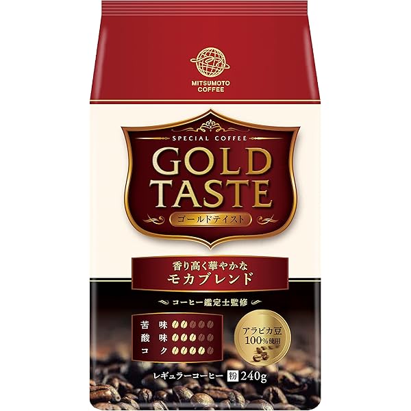 Amazon.co.jp: 三本珈琲 ゴールドテイスト 豊かなコクの